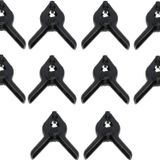 AA Plus 1o Adet Fon Mandalı Clamp Mengene Kıskaç (4.5 Inç=11.5 Cm)