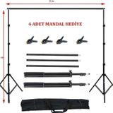 AA Plus 2,5x3 Metre Taşınabilir Fon Standı