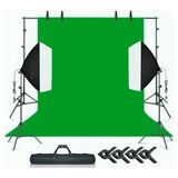 AA Plus Chromakey Green Screen Greenbox Yeşil Fon Perde Çekim Seti(2x3m)