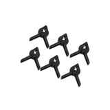 AA Plus Kopya-6 Adet Fon Mandalı Clamp Mengene Kıskaç 4.5 Inç=11.5 Cm Siyah