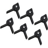 Aa Plus Kopya-6 Adet Fon Mandalı Clamp Mengene Kıskaç 4.5 Inç=11.5 Cm