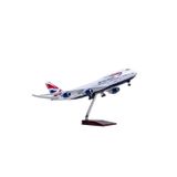 Aac Hediyelik Maket Uçak British Jb747 1:160 Ölçek 47 Cm Koleksiyonluk Dekoratif Obje