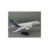 Aac Hediyelik Maket Uçak Lufthansa Ja380 1:160 Ölçek 45,5 Cm Koleksiyonluk Dekoratif Obje