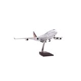 Aac Hediyelik Maket Uçak Philippines Jb747-400 1:160 Ölçek 47 Cm Koleksiyonluk Dekoratif Obje