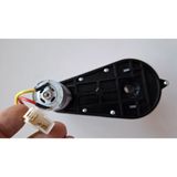 AAD Akülü Araba 12 Volt 12000 Rpm Şanzımanlı Motor Sağ Sol Uyumlu Güçlü Çekiş Yedek Parça Kablolu - Siyah