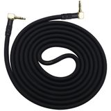 AAOTOKK 90 Derece 3.5mm Erkek Ses Kablosu,Düz köşe Altın Kaplama TRS 1/8 "1/8" Stereo Jack Fiş AUX Konektör Uzatma Kablosu,Uygulanır Araba Stereo,Ev Stereo,Tablet,PC,Kulaklık(Siyah-2M/6Ft)