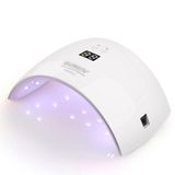 AAPIE Oje UV Kürleme Lambası LED Jel Tırnak Makinesi için Tırnak Lambası Kızılötesi Sensör Zamanlayıcı Kadın Kız Pembe Hediye Tırnak Kurutucu 36w
