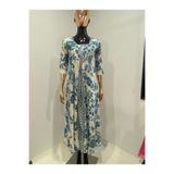 Aashiv's Collection hint elbise Mavi M
