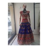 Aashiv's Collection Kadın Hint Elbisesi lacivert, Standart