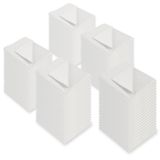 AAwipes Gözlük Temizleme Bezi Gözlük Bezleri Toplu (14 cm x 14 cm, Beyaz, 100 adet, Logosuz) Gözlükler, Lensler, Telefonlar, Ekranlar, Kamera, Gümüş Eşyalar, Diğer Hassas Yüzeyler için