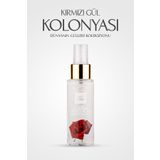 Ab-ı Gül Kırmızı Gül Kolonyası 75 ML | Velvet Rose Eau De Cologne - World of Roses