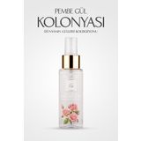 Ab-ı Gül Pembe Gül Kolonyası 75 ML | Powder Rose Eau De Cologne - World of Roses