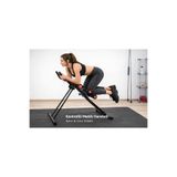 AB VERTİCAL 5 Mins Shaper Egzersiz ve Mekik Aleti, Model AB427, LCD Ekranlı, 4 Seviye, Siyah