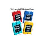 Aba Kitap İlköğretim ve Ortaokullar İçin TDK Uyumlu Sözlük Seti (Türkçe Sözlük - İmla Kılavuzu - Atasözü ve Deyimler Sözlüğü - İngilizce Sözlük)