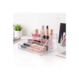 Aba Nails 4 Katlı Mini Oje ve Makyaj Organizer Şeffaf