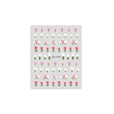 aba nails Çiçek Dizayn Tırnak Sticker Tırnak Etiketi Nail Art JO-1779