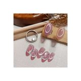 aba nails Halka ve Kare Uçlu Dairesel Kedi Gözü Kalıcı Oje Mıknatısı Cat Eye Magnet RNCAT001