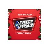 ABAGlobal CAM VERNİKLİ APP PLAKA