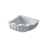 Abahanoğlu Mermer Afyon Mermer Köşe Kurnası, Mermer Kurna, Kurna, Mermer Hamam Kurnası, Mermer Banyo Kurnası
