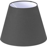 Abajur Başlık Antrasit Konik Şapka 25X15X20 cm Dekoratif Özel Yüksek Kalite Kumaş - Çok Renkli