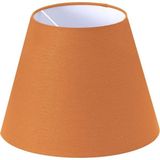 Abajur Başlık Turuncu Konik Şapka 25X15X20 cm Dekoratif Özel Yüksek Kalite Kumaş - Çok Renkli