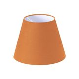 Abajur Başlık Turuncu Konik Şapka 25x15x20 Cm Dekoratif Özel Yüksek Kalite Kumaş