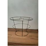 Abajur Ve Avize Teli 3 Katlı Metal Iskelet 30*25*20 Yükseklik : 21 Cm