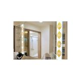 Abaküs Dekor Süs Bordür Ayna Gold Altın 10x Pleksi Dekoratif Bordür Ayna Antre 7*7cm