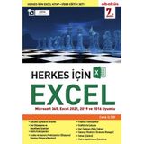 Abaküs Kitap Herkes İçin Excel Eğitim Seti - Cenk İltir 296 Sayfa Ciltsiz Türkçe Kitap Normal Boy