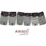 Abani Classic 6 Adet Desenli Seher Erkek Düğmeli Boxer 0007