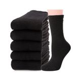 Abani Classic 6 Çift Siyah Kışlık Yün Lambswool Kalın Çorap 4,7 7 Değerlendirme