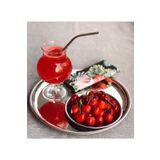 Abant Paslanmaz Çelik Servis Sunum Tabağı Ve Tepsisi 20 Cm ( 6 Adet ) Fma440267
