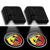 Abarth Logolu Mesafe Sensörlü Yeni Nesi Araçları Kapı Altı Led L 2 Adet