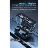 Abatech M10 Bluetooth 5.1 LED Ekranlı Kulaklık - Siyah