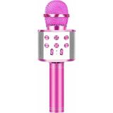 Abatech WS858 Karaoke Mikrofon - RENK - Pembe