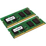 Abato Crucial 16GB Kit (2x 8gb) DDR3L 1600 Mhz (PC3L-12800) Sodımm 204-PIN | Dizüstü Bilgisayar Ram'i | Alçak Gerilim 1,35V | CT2KIT102464BF160B