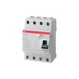 Abb 4X25 A 300 Ma Ac Tipi Kaçak Akım Rölesi - Beyaz