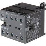 Abb B7-30-01-80 ,5.5KW/12A KONTAK-3A+1K 220VAC Mini Kontaktör - 0 - Siyah