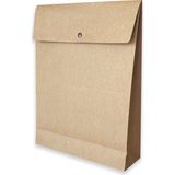 ABB Matbaa 10 Adet Çıtlı Kraft Hediye Zarfı Orta Boy (25.5X33X8)