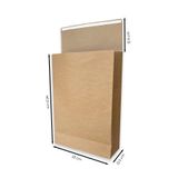 ABB Matbaa 10 Adet Kraft Hediye Zarfı Bantlı Büyük Boy (33x46.5x12.5)