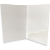 Abb Matbaa Cepli Dosya, Beyaz, A4, 300 gr Amerikan Bristol, 24X32.5 Cm, 10 Adet - Çok Renkli