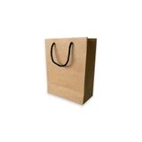 ABB Matbaa Kraft Karton İpli Çanta, Kağıt Poşet, 2 Adet, 20.5x25.5x10 cm