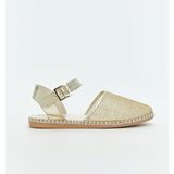 Abba Kadın Burnukapalı Espadrilsandalet (Taraklı Ayaklar Için Uygun Değildir) - Gold