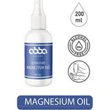 Abba Natura Ultra Pure Magnezyum Yağı 200 ml Cilt İçin Etkili, Unisex Kullanıma Uygun
