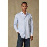 Abbate Grant Non Iron Oxford Pamuklu Slim Fit Açık Mavi Klasik Yaka Erkek Düz Gömlek - Acık Mavi