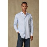 Abbate Grant Non Iron Oxford Pamuklu Slim Fit Açık Mavi Klasik Yaka Erkek Düz Gömlek