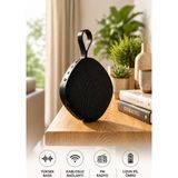 Abbruch Bluetooth Hoparlör Taşınabilir Kablosuz Speaker Fm Radyo Destekli Su Geçirmez Güçlü Bass Ses Bombası - Siyah