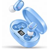 Abbruch Dots E6S Bluetooth Kulaklık Hd Ses Extra Bass Yüksek Mikrofon Kalitesi - Mavi
