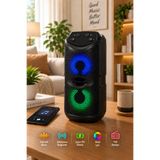 Abbruch Taşınabilir Kablosuz Hoparlör RGB Işık FM Radyo Güçlü Bass Bluetooth Hoparlör