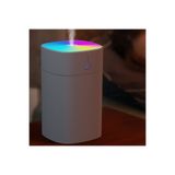 Abbruch Ultrasonik Hava Nemlendirici Humidifier 400 Ml Oda, Araç, Ofis Buhar Makinesi Koku Aroma Difüzör Gri